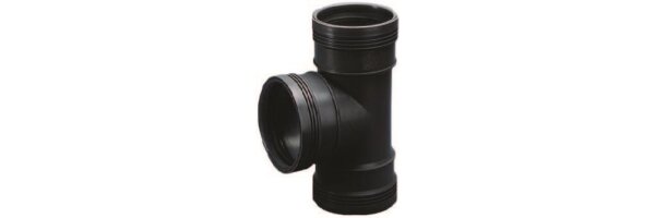 Wafix PP T Stück 90° 3 x Muffe