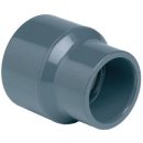 Reduziermuffe PVC-U 40/32 mm x 20 mm Klebestutzen/Klebemuffe x Klebemuffe