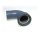 PP Winkelschlauchtülle 25mm 90° Überwurfmutter IG 1 1/4" 39,59mm