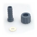 PP Schlauchtülle 19mm Überwurfmutter IG 3/4" 24,66mm