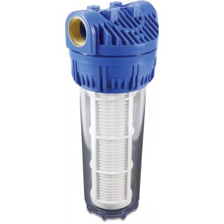 Wasserfilter Pro 10" mit Filterereinsatz 60 Micron 1" IG
