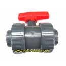 Hytrel PVC-Kugelhahn DV, KM KM Ø 110mm...