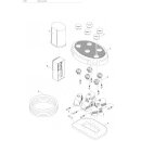 76611 BG LED Düse Water Trio / Quintet warm