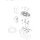 76611 BG LED Düse Water Trio / Quintet warm