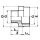 Gewindenippel PVC-U 4" x 3" Außengewinde x Innengewinde 10bar Grau