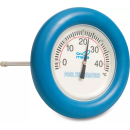 Schwimm Thermometer, rund -5 bis 45C° blau