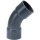Profec Bogen 45° PVC-U 280 mm Klebemuffe 10bar Grau type aus Rohr hergestellt