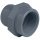 Profec Gewindemuffe PVC-U 32/40 mm x 1 1/4" Klebemuffe/Klebestutzen x Innengewinde 10bar Grau