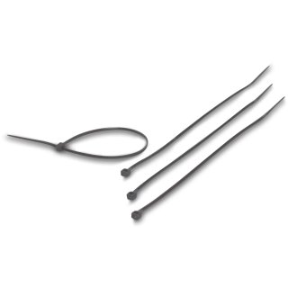 Profec Kabelbündelband Nylon 6.6 203 mm Schwarz 7,6 mm 100 Stück