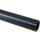 Gerade Druckrohr PE80 20 mm x 2,0 mm Glatt SDR 11 12,5bar Schwarz/Blau 1m DVGW