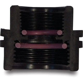 Tavlit Reduzierkupplung PP 1 1/2" x 1" Innengewinde Typ Self Seal
